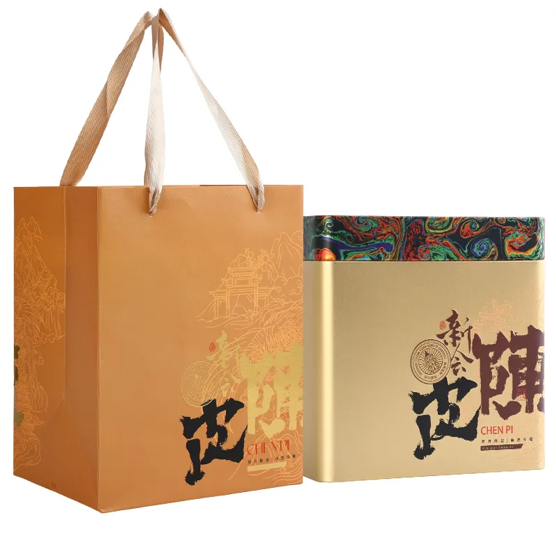 和润纪陈皮包装展示